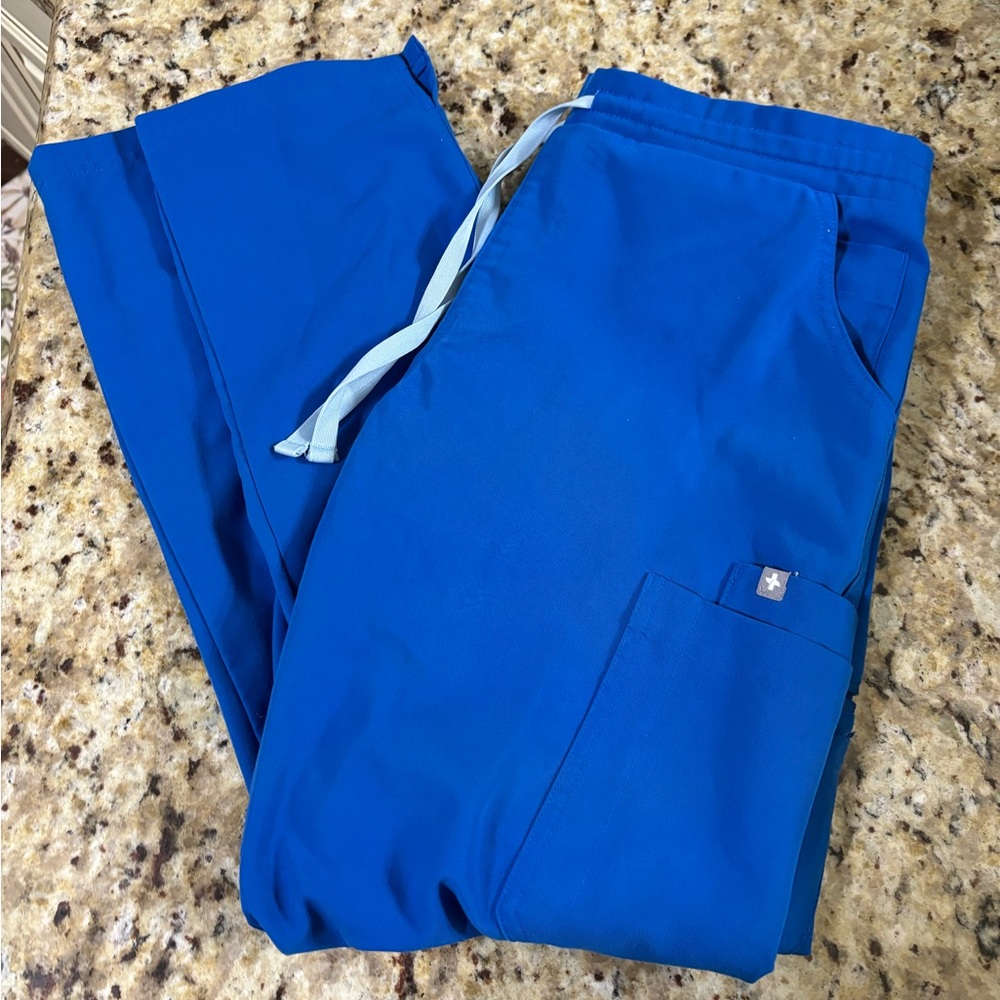 Royal blue Figs pants
